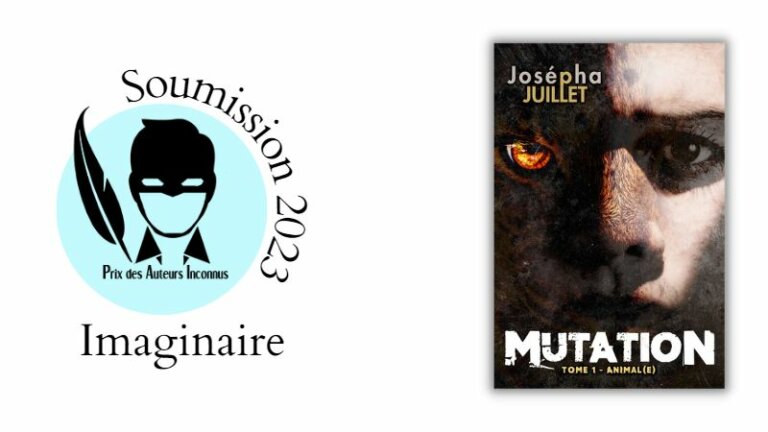 Couverture du roman : On y voit un portrait très rapproché d'un visage à moitié humain, à moitié félin