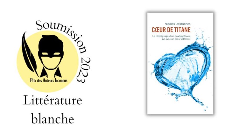 Couverture du roman : sur un fond blanc se détache un cœur dessiné avec un liquide bleu turquoise