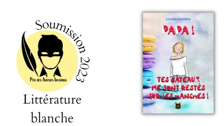 Couverture du roman : Sur l’extrême gauche de l'image, une pile de macarons aux couleurs pastelles. Un macaron seul est posé juste à la droite de la pile. Au dessus, s'élève le dessin d'une jeune femme blonde aux cheveux mi-longs qui arbore un grand sourire.