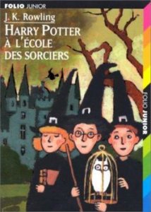 Couverture du roman Harrypoter à l'école des sorciers de J.K. Rowling